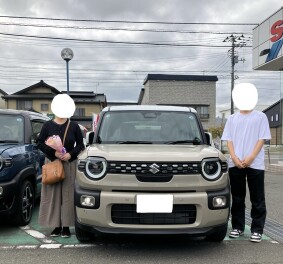 クロスビーのご納車おめでとうございます